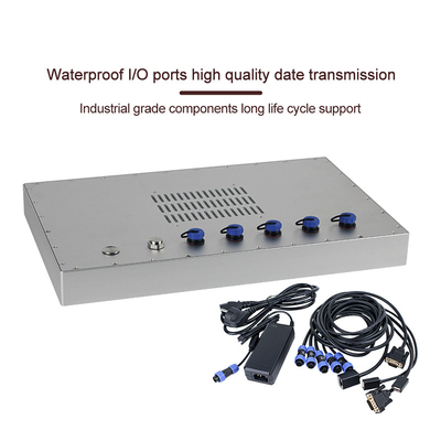 15,6” ordenadores industriales impermeables 1000 de la PC IP69K de la pantalla táctil del LCD del liendre