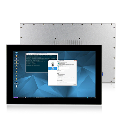 Prenda impermeable de IP69K Linux PCAP de la PC al aire libre 15,6 del panel táctil” industrial