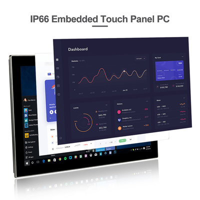 El frente IP65 integró la PC Windows 8vo Gen Core I5/I7 del panel táctil para las soluciones de HMI