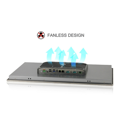 Tacto de acero inoxidable RS485 IP65 de la PC PCAP del panel de Windows 10 para la automatización industrial