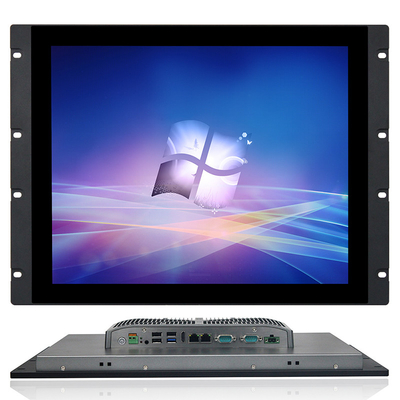 PC capacitiva Linux 19&quot; del panel táctil del bastidor de soporte el panel industrial de HMI