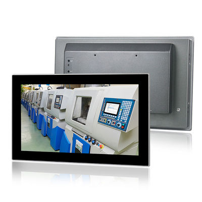 Calidad 1920 x 1080 monitor resistente capacitivo DC 12V del tacto de 13,3 pulgadas fábrica