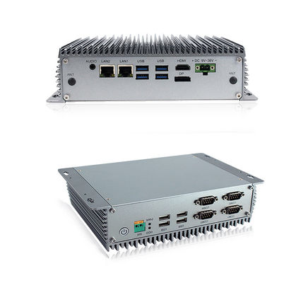 Calidad 8va PC integrada industrial de la caja 4305U de Intel, 4 PC industrial de COM 9-36V Intel fábrica