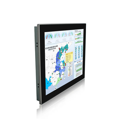 Calidad Acero inoxidable 15" luz del sol capacitiva del monitor 1500nits del tacto legible fábrica