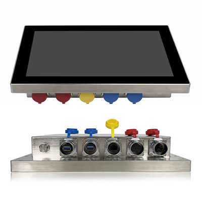 Calidad PC 12" del panel de la prenda impermeable HMI de SUS304 IP69K PC de acero inoxidable del panel 1280x800 fábrica