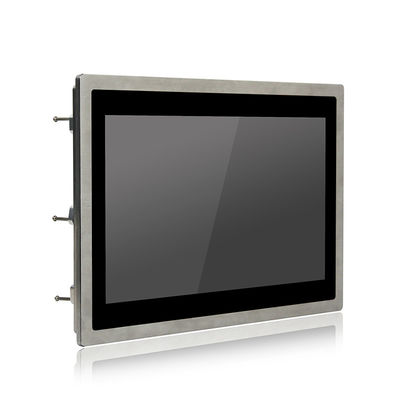 Calidad Monitor lleno de acero inoxidable Ip66 Ip69k SUS304 de Hd de la pantalla táctil de la prenda impermeable fábrica